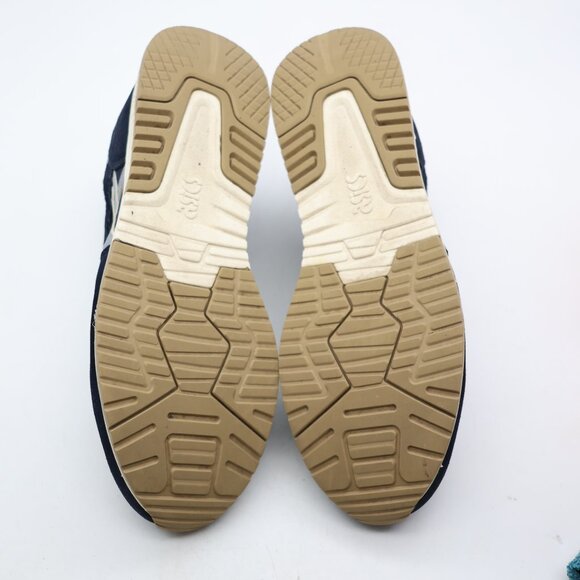 Asics Lyte Men's 11.5 Classic Casual Athletic Midnight Navy/Sheet Rock Sneakers - Picture 8 of 10